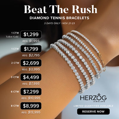 Beat the Rush - Diamond Tennis Bracelet Edition!