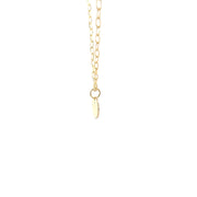 14 Karat Yellow Gold Paperclip Chain Necklace