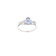 White Gold Diamond Tanzanite Ring