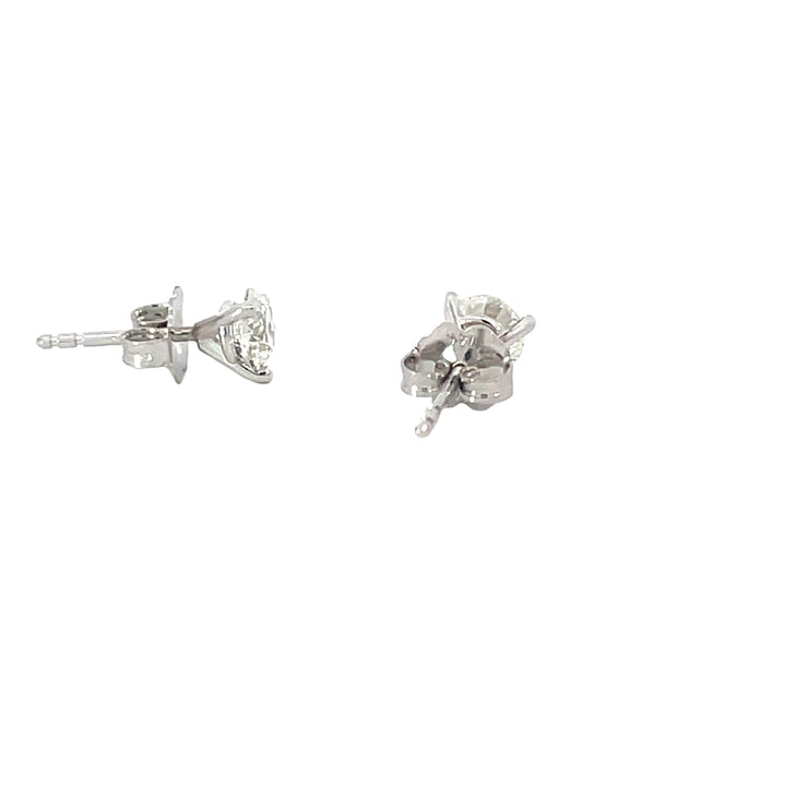 1.00Ct White Gold Diamond Solitaires