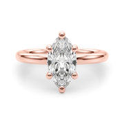 2 Carat Lab Grown Solitaire Engagement Ring