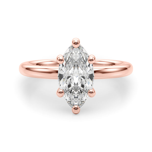 2 Carat Lab Grown Solitaire Engagement Ring