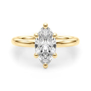 2 Carat Lab Grown Solitaire Engagement Ring