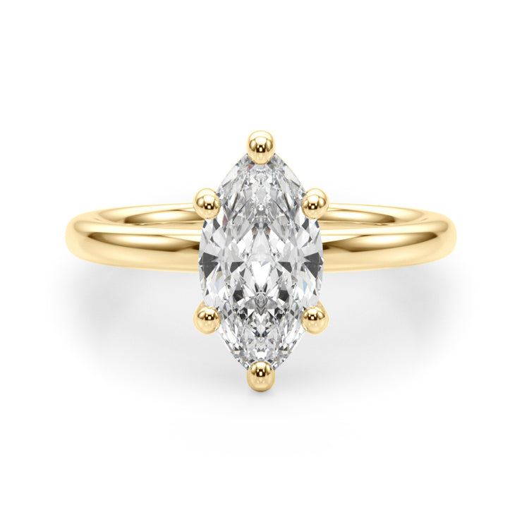 2 Carat Lab Grown Solitaire Engagement Ring