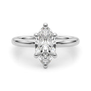 2 Carat Lab Grown Solitaire Engagement Ring