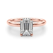 2 Carat Lab Grown Solitaire Engagement Ring