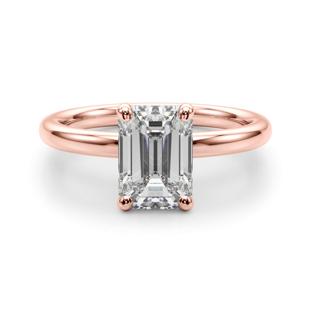 2 Carat Lab Grown Solitaire Engagement Ring