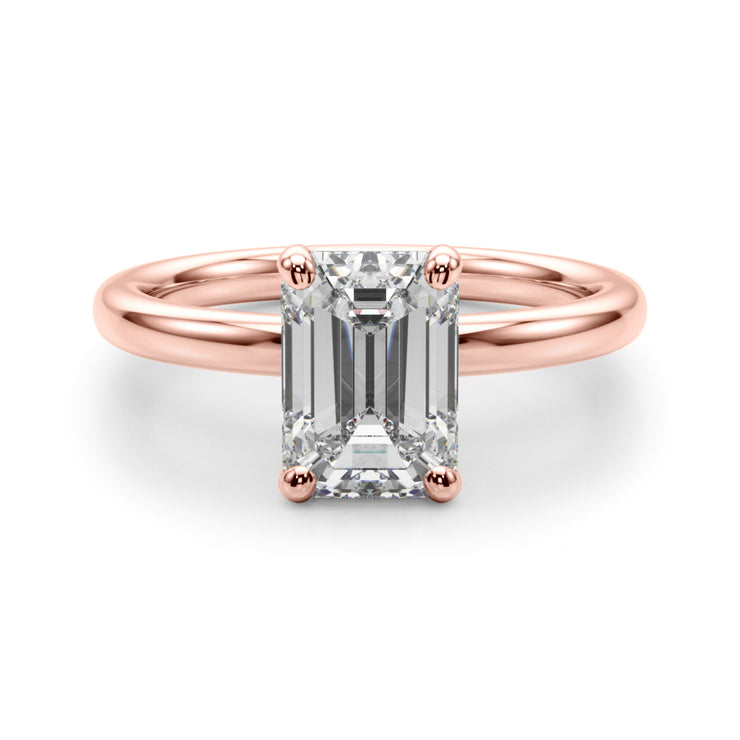 2 Carat Lab Grown Solitaire Engagement Ring