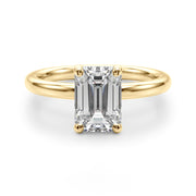 2 Carat Lab Grown Solitaire Engagement Ring