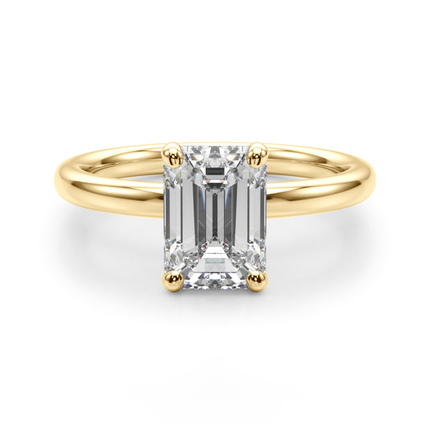 2 Carat Lab Grown Solitaire Engagement Ring