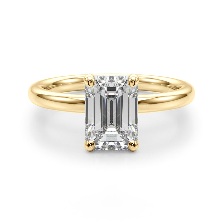 2 Carat Lab Grown Solitaire Engagement Ring