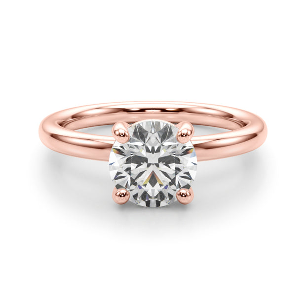 2 Carat Lab Grown Solitaire Engagement Ring