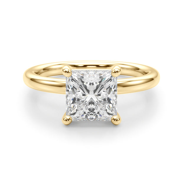 2 Carat Lab Grown Solitaire Engagement Ring