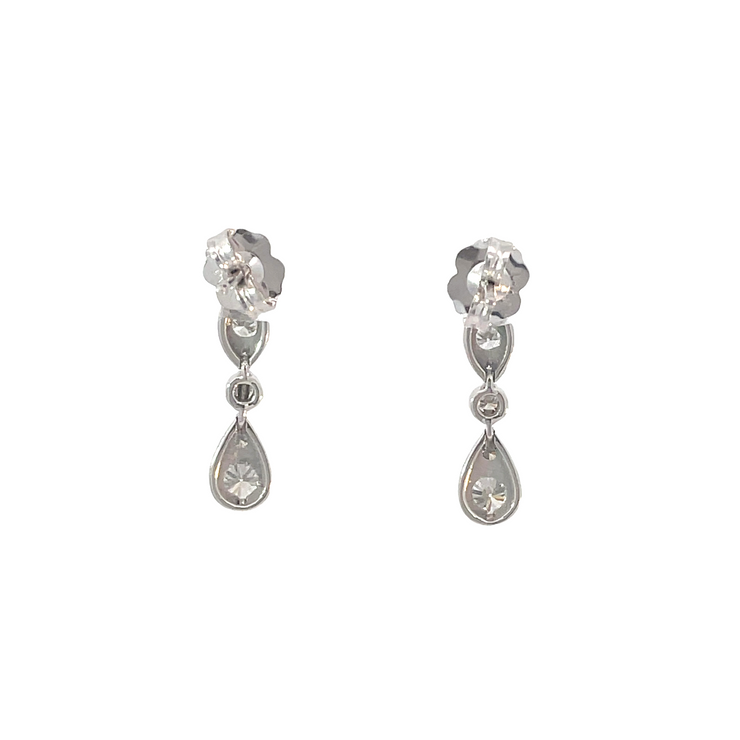 Diamonds Drop Earrings