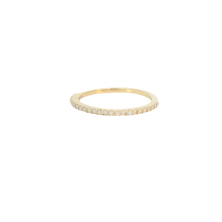 Yellow Gold Diamond Band