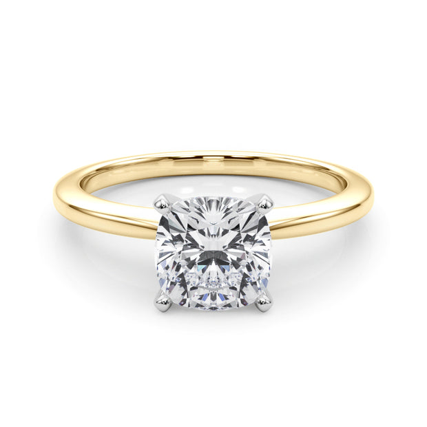 2 Carat Lab Grown Solitaire Engagement Ring