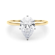 2 Carat Lab Grown Solitaire Engagement Ring