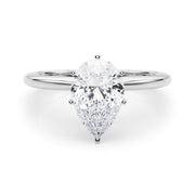 2 Carat Lab Grown Solitaire Engagement Ring