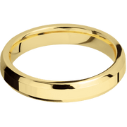 14K Yellow Gold + Polish , Polish Finish