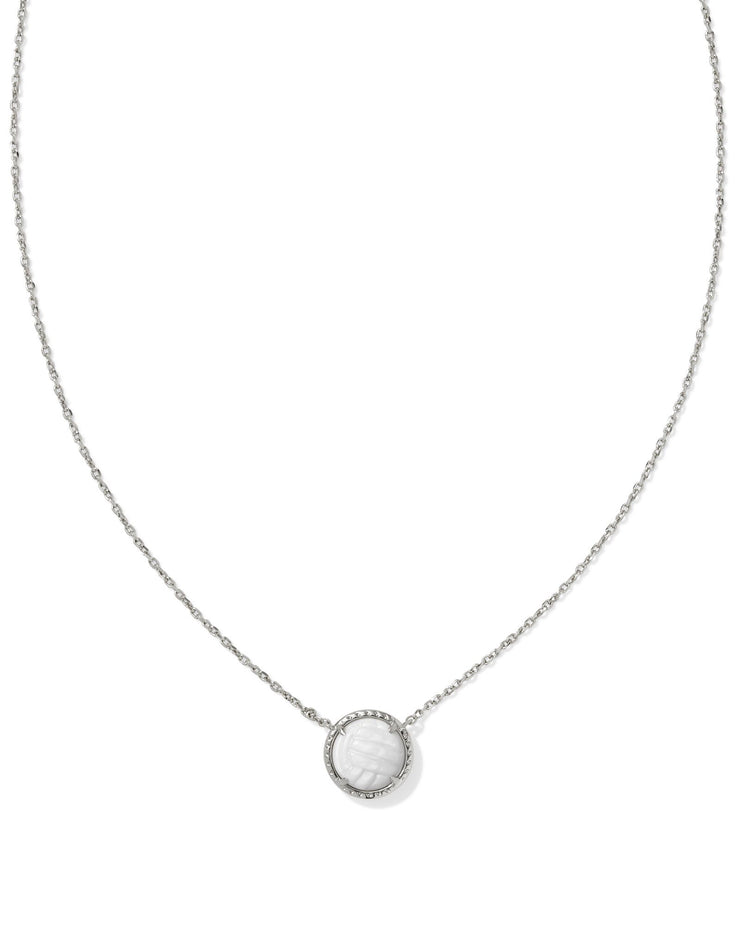 Kendra Scott Volleyball Pendant Necklace