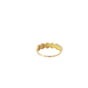 Yellow Gold Scallop Seashell Ring